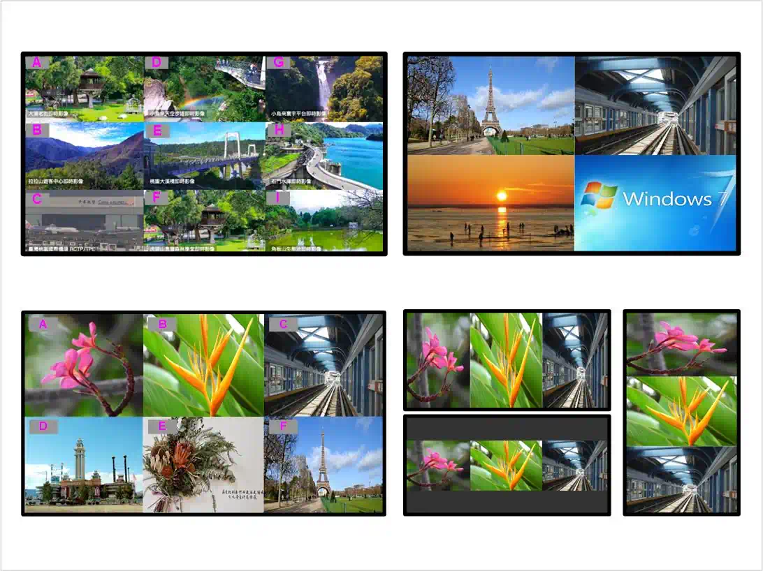 UHD Video Wall Controller with Multiview