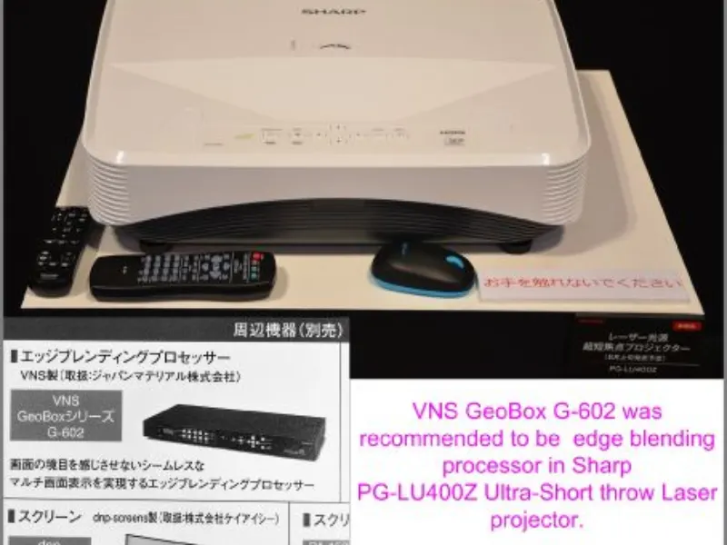 Edge Blending Processor Cases: Multi-Projector Video Display