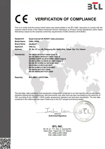 CE Certification